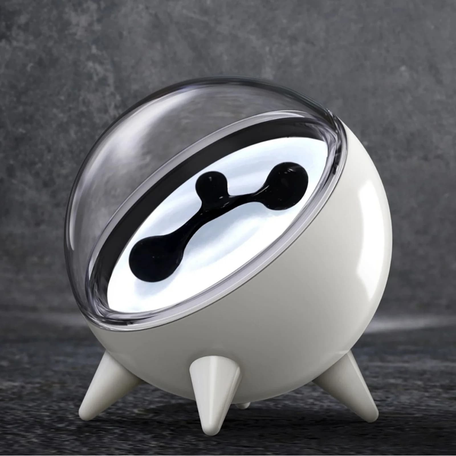 Lampe musicale fluide magnétique, visualisation du rythme sonore, compagnon auxiliaire, lecture flui