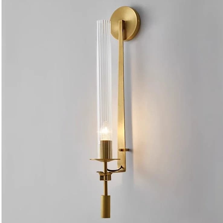Applique Murale Moderne en Verre, Luminaire Décoratif d'Nik, Idéal pour une Chambre à Coucher, un Hô
