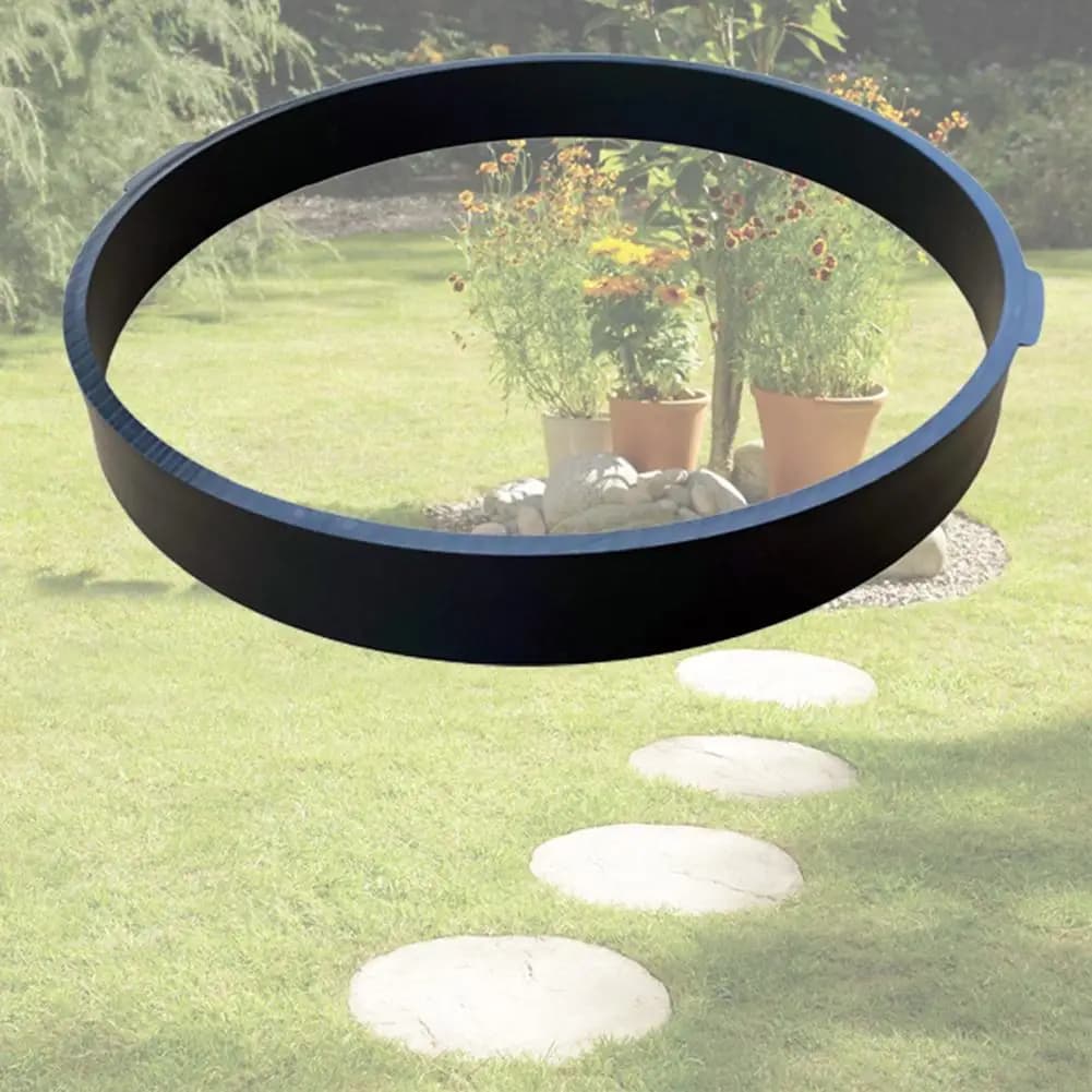 Moule en béton de pavage réutilisable, moule rond pour jardin, pelouse, sol, chemin, fabricant de ma