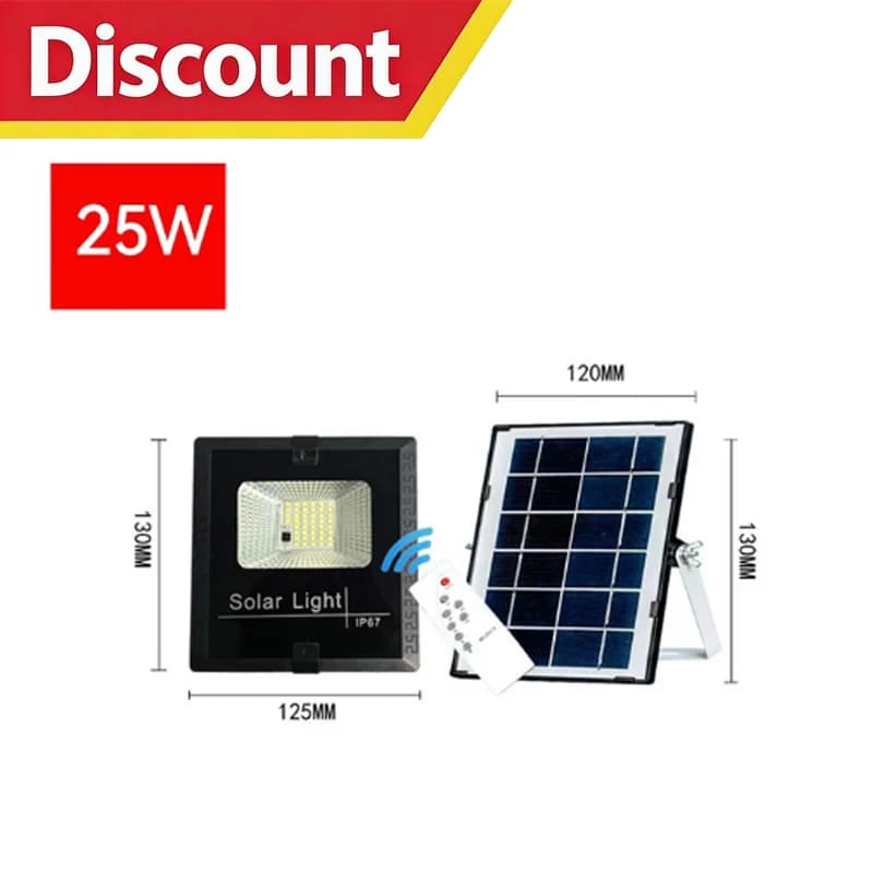 30/50/100/200/300/500W lumières extérieures solaires haute luminosité étanche lampadaire Led aliment