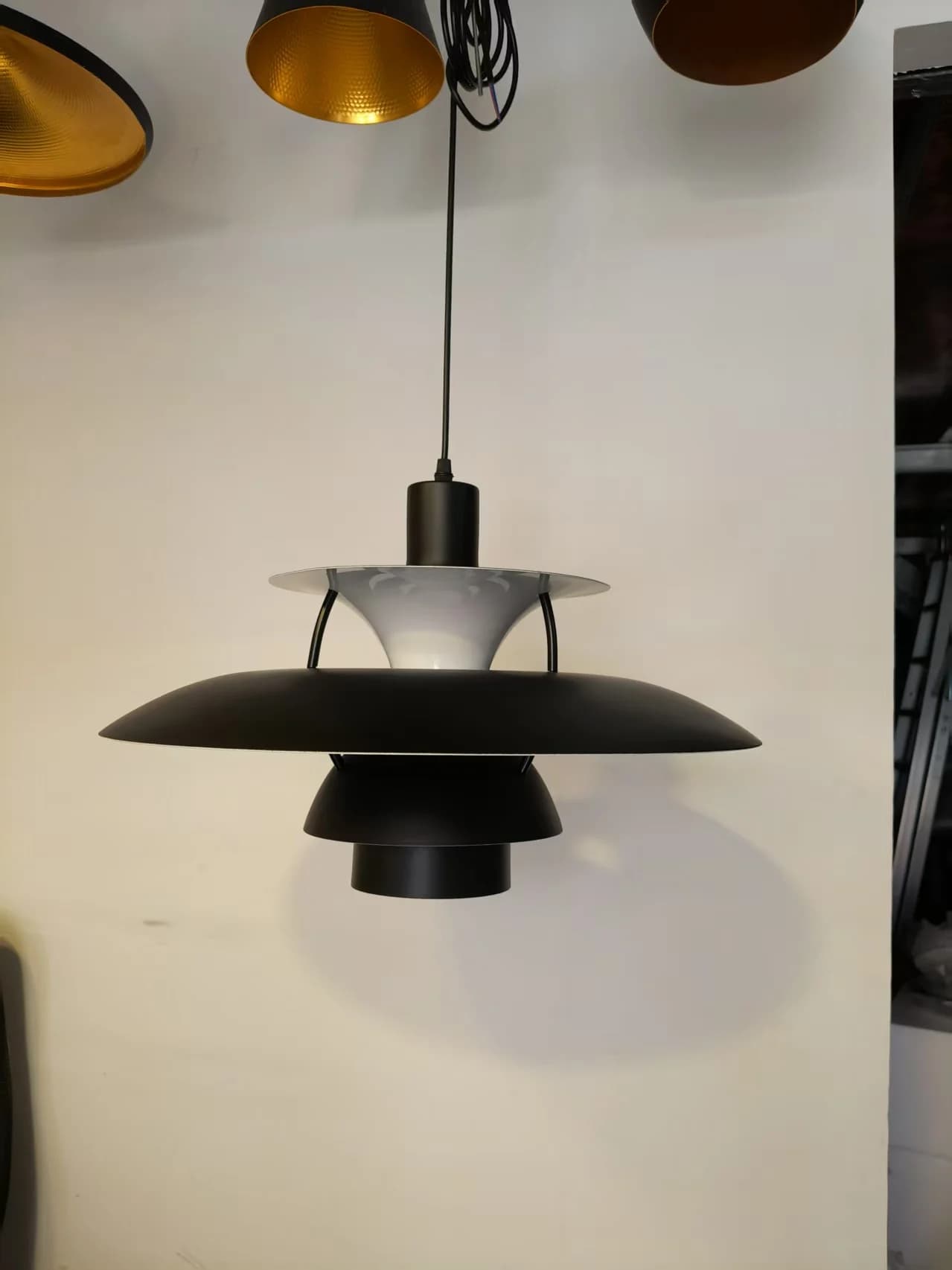 Design danois LED Lustre lumière moderne parapluie suspendu salon salle à manger Restaurant Lustre s