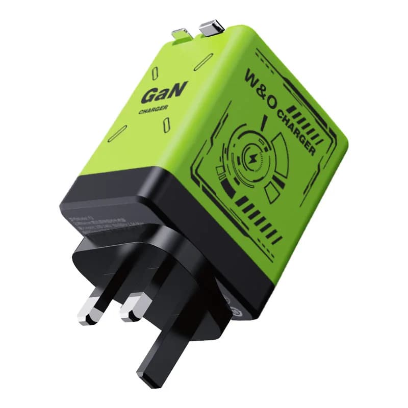 Chargeur Lenovo GaN compatible avec chargeur rapide 120W, câble rétractable type-c, adaptateur porta