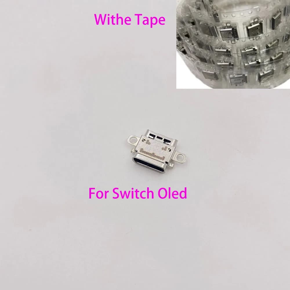 5 pièces d'origine pour Switch Lite/Oled Micro USB prise d'alimentation cc connecteur chargeur pour 