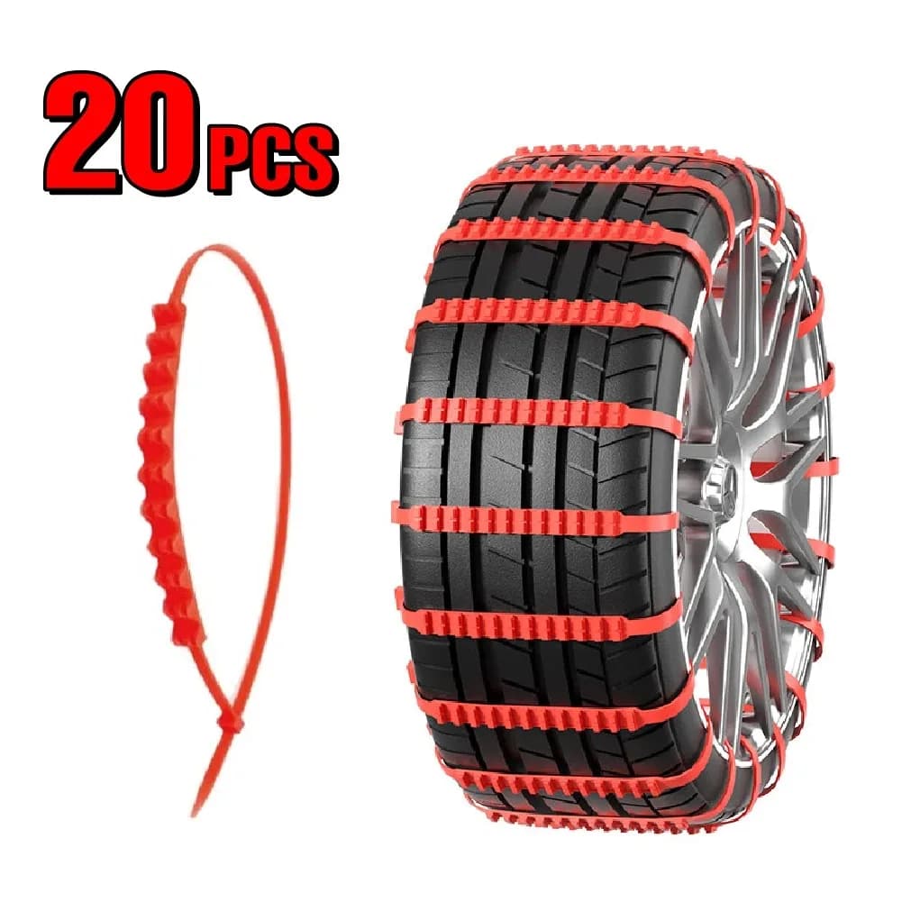 YIJU – chaînes à neige antidérapantes pour voiture, motos, roues d'hiver et de mauvais Terrain, arte