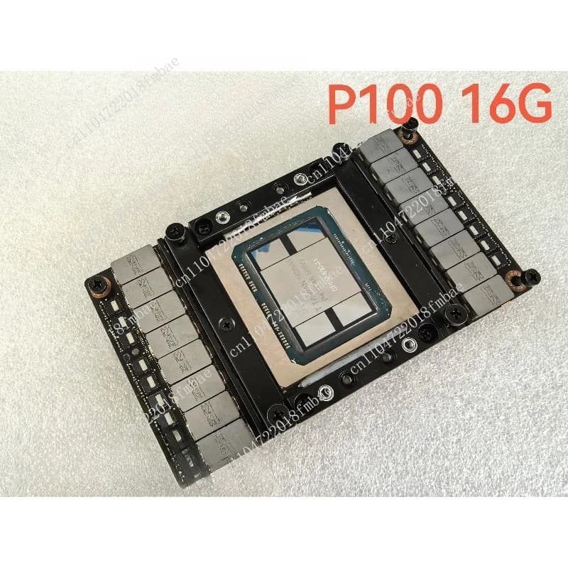 Carte graphique NVIDIA V100 16 Go 32 Go P100 16 Go SXM2 pour serveurs de station de travail IA et ap