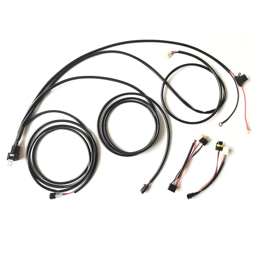 Installation rapide de Plug & Play de faisceau de câblage de barre lumineuse LED de voiture simple d