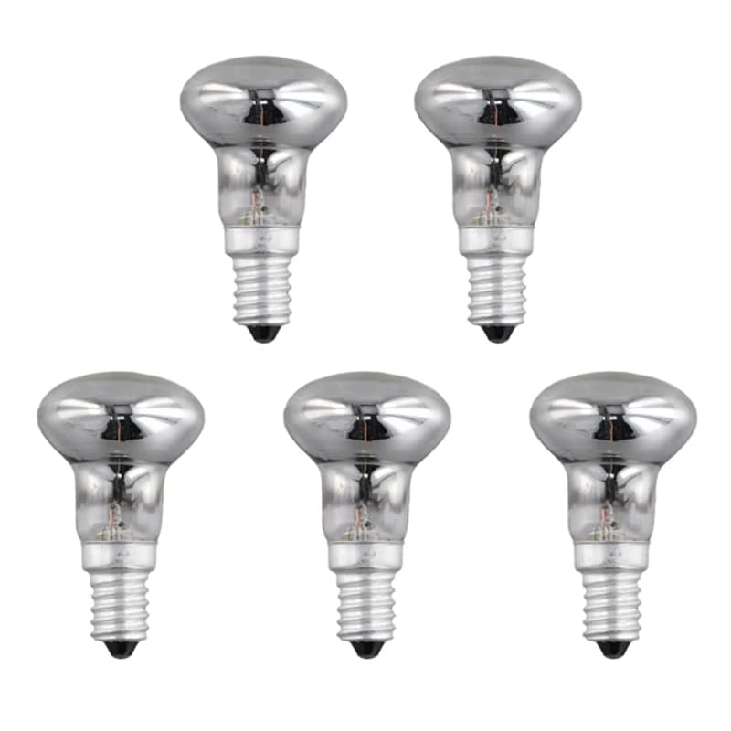Lampe à lave de rechange E14 R39 30W, budgétaire à visser, ampoule à réflecteur clair, ampoules à sp