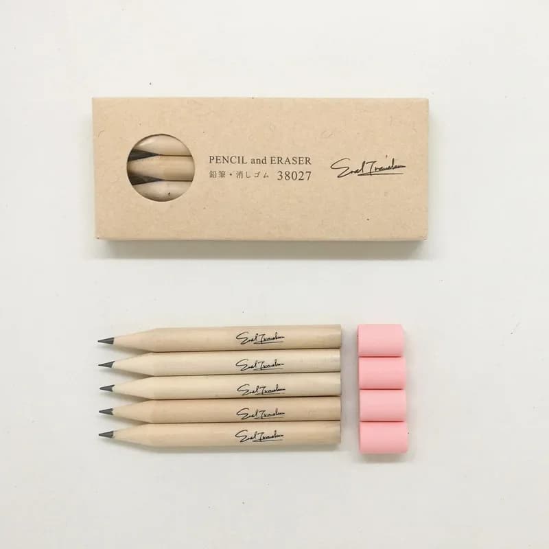 Fromthenon Traveler's Crayon en laiton Papeterie en métal Belle série de papeterie dorée de voyage r