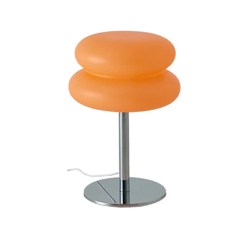 Lampe de table en verre Macaron, gradation trichromatique, lampes d'ambiance pour salon, protection 