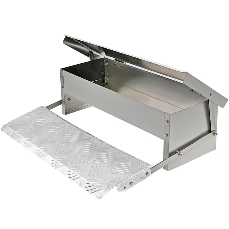 Équipement d'élevage avicole, mangeoires automatiques pour poulets avec couvercles résistants aux in