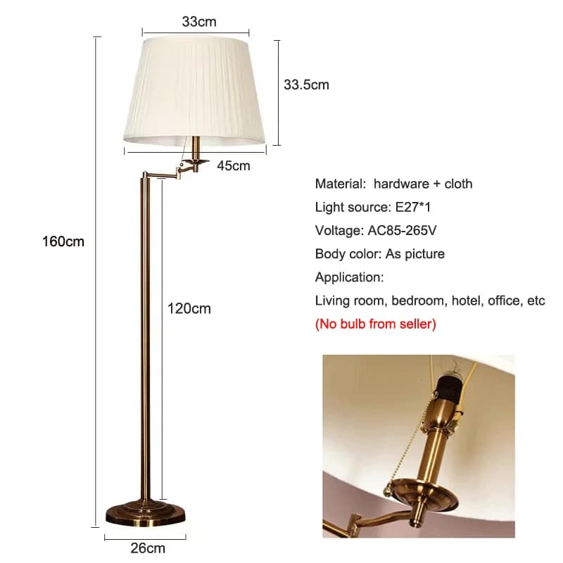 Lustre LED Rétractable et Réglable de Style Japonais Wabi-sabi Rétro, Lampe sur Pied Créative pour C