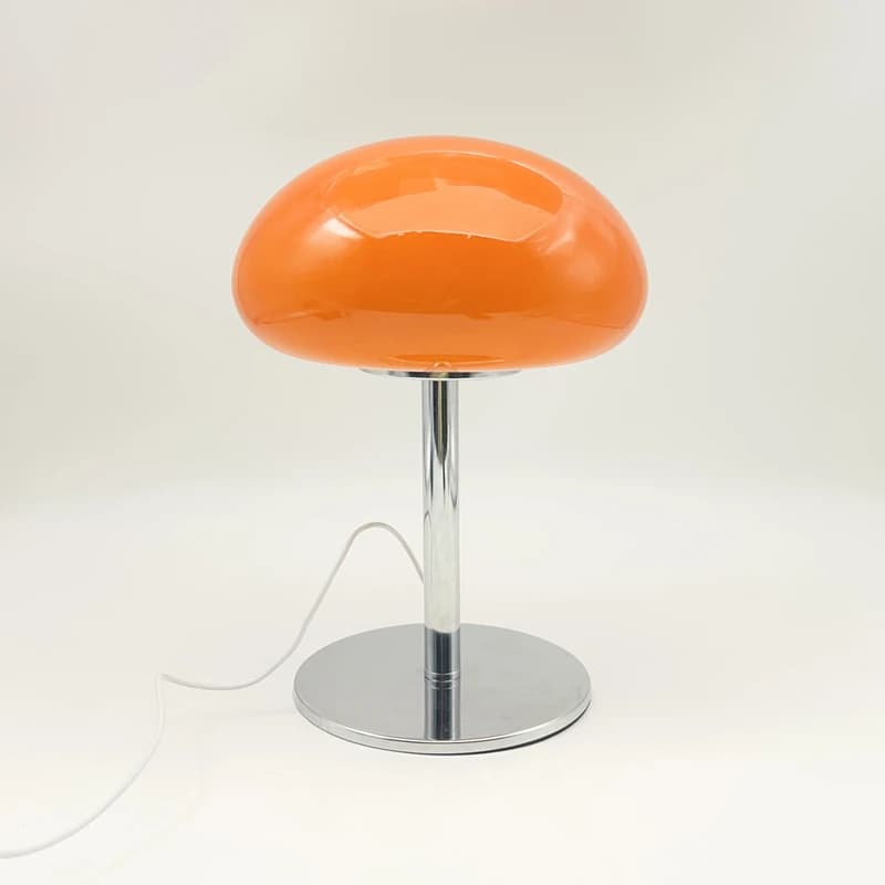 Lampe de Table artistique nuage jaune crème, lampe de chevet chaude pour chambre à coucher, salle d'
