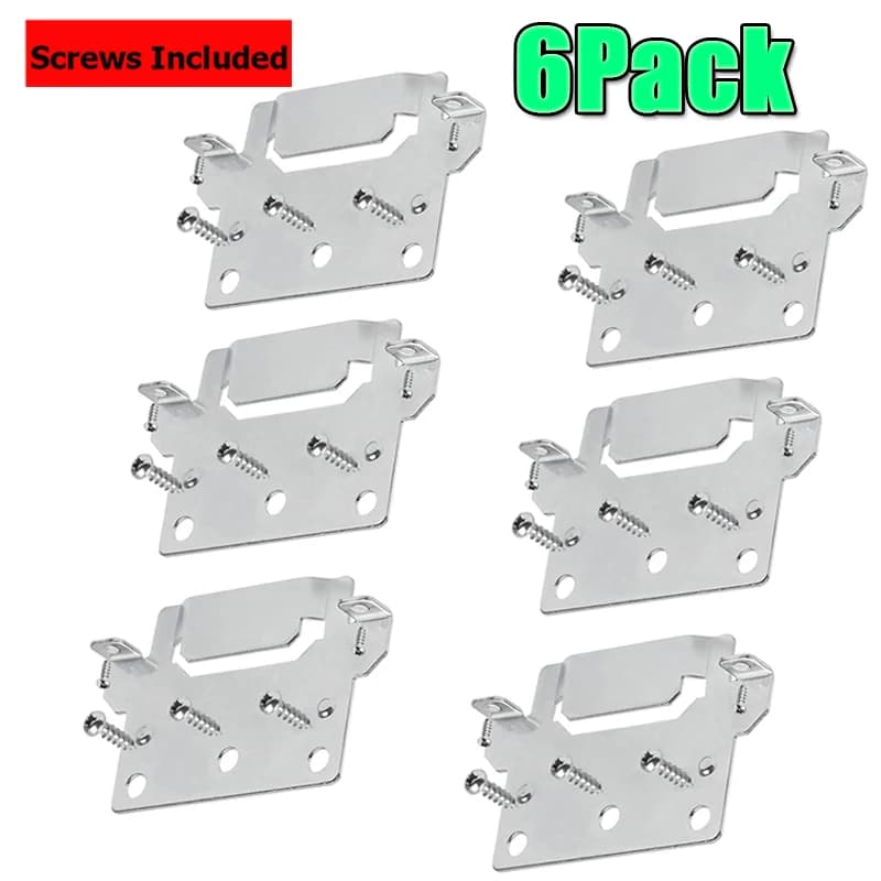 Kit de supports de cadre de lit 6 pièces/ensemble pour Ikea Skorva Midbeam, montage de lit domestiqu