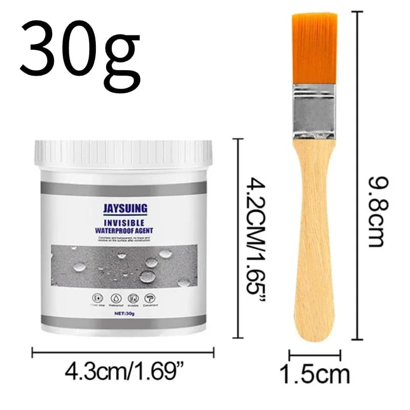 Mastic de revêtement imperméable, Agent de liaison fort, pâte Invisible transparente, colle adhésive