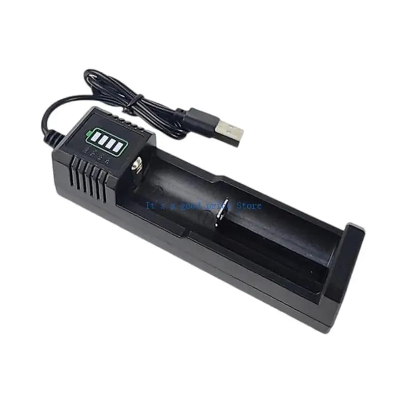 Chargeur batterie rechargeable 18650 à haute efficacité pour 21700,26700,14500,18500,26650 avec des 