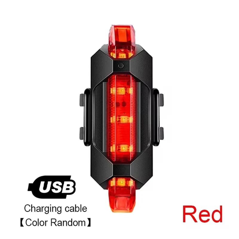 Ensemble de feux de vélo, phare arrière de vélo, Rechargeable par USB, ensemble de feux avant et arr