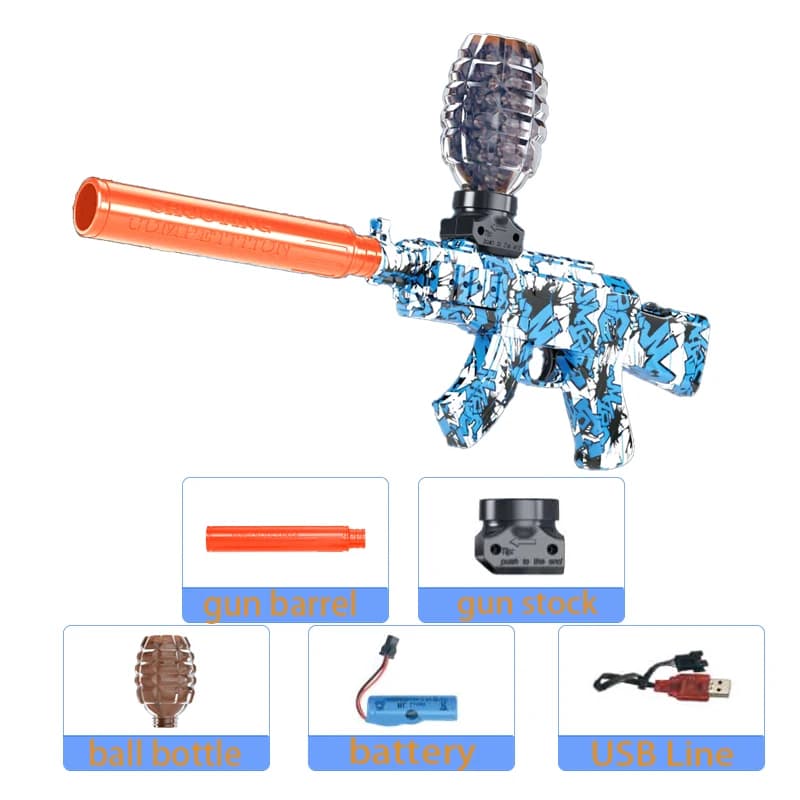 M416 pistolet électrique Blaster jouet pistolet AK pistolet tir jeu de Sport en plein air haute vite