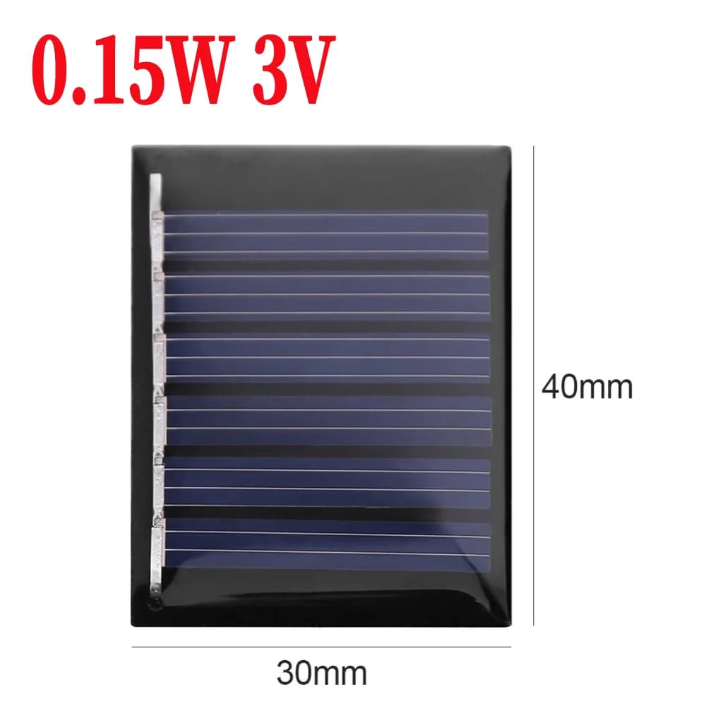 Système de cellules solaires pour appareils électriques à faible puissance, panneau solaire extérieu