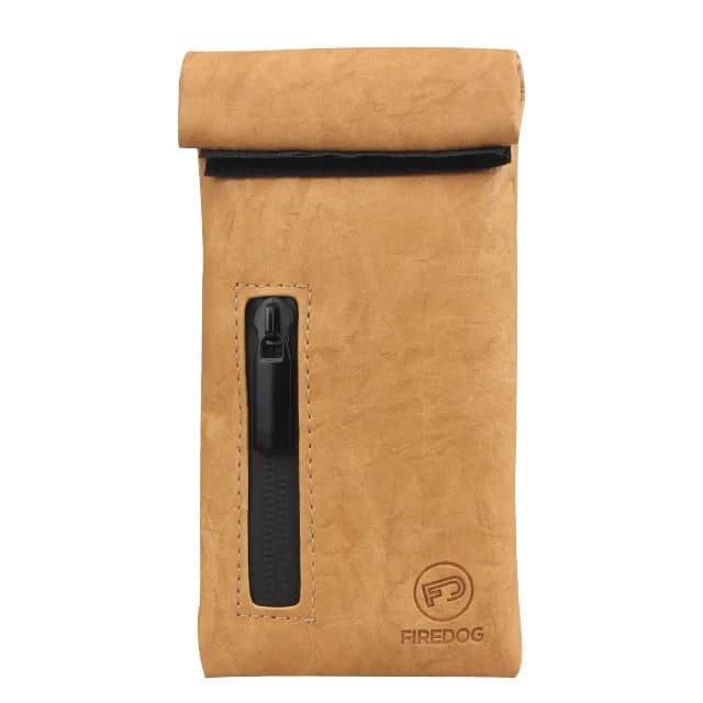 Pochette à tabac en tissu Oxford, format poche, doublée de carbone, fermeture éclair, portable, pour