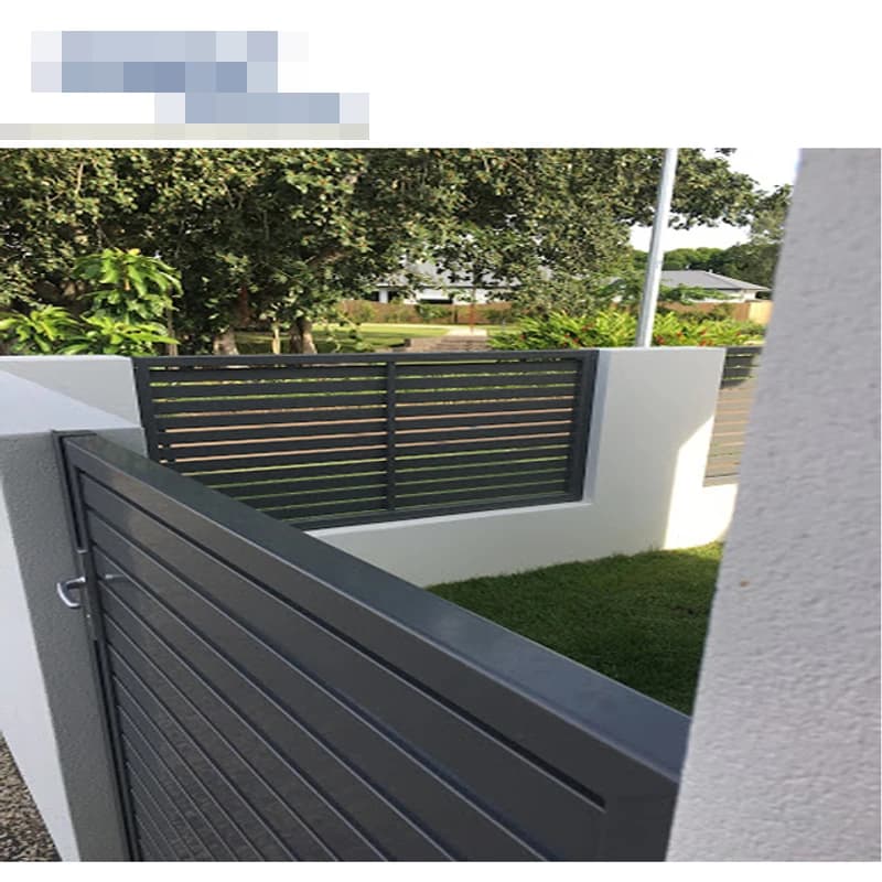 Panneau d'écran facile à retirer de 8 pieds de haut, panneau préfabriqué en aluminium, panneau de cl