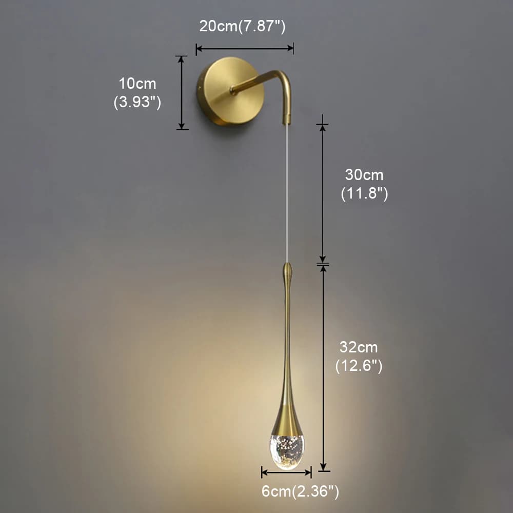 Applique Murale LED Moderne en Clip, Éclairage de Luxe, Salon, Chambre à Coucher, Miroir de oral et,