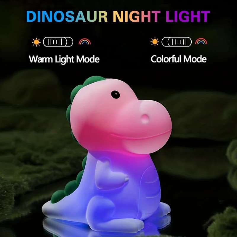 Saint Valentin Axolotl Silicone pépinière lampe de couchage contrôle tactile veilleuses cadeaux USB 