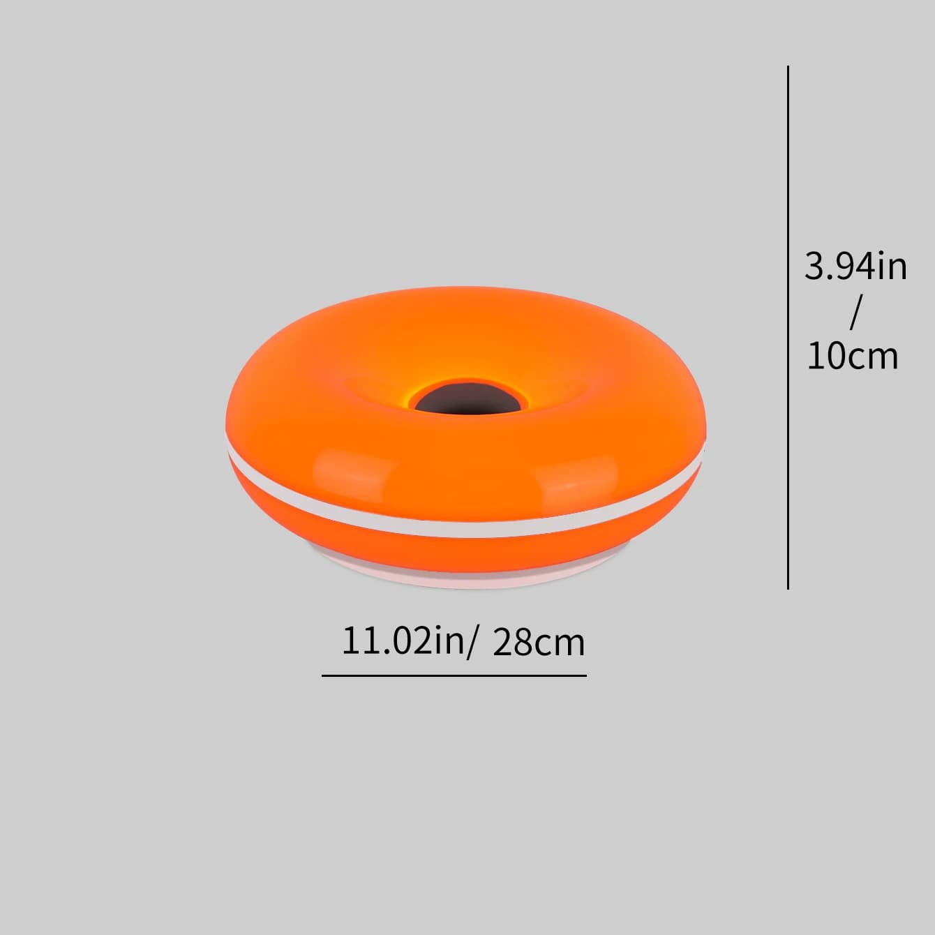 Lampe de table Donut, lampe de chevet pour chambre à coucher, lampe murale décorative pour salon et 