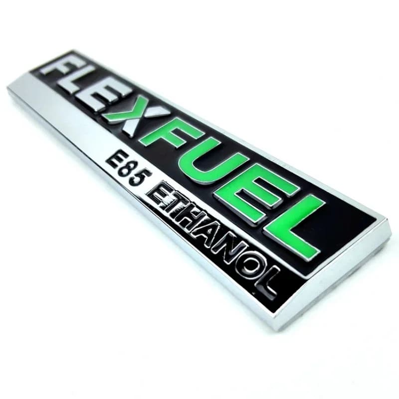 Autocollants de voiture FLEX FUEL modèle universel, énergie propre, E85 ETHANOL, logo de voiture mod