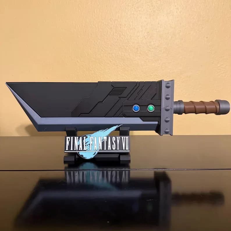 MTG Final Fantasy Buster Sword Deck Box Inspired Magic the Gathering EDH 100 Card Fable Forged Works