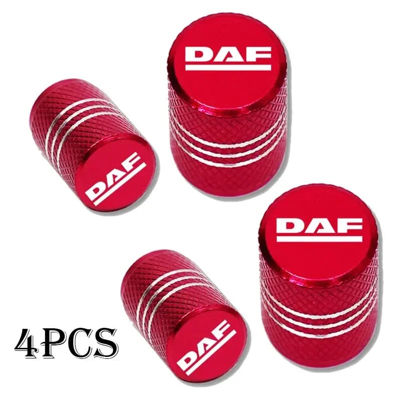 Bouchons de Valve de pneu de roue de voiture, 4 pièces, pour DAF XF XG 95 105 106, accessoires de vo