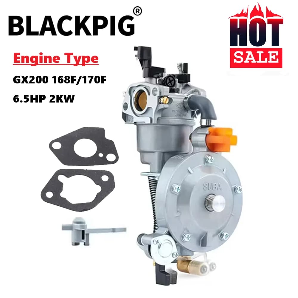 Kit de carburateur GPL pour moteur à essence, GX200 170F 168F 3kw, Conversion double carburant NG po
