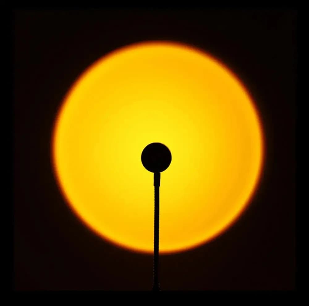 Lampe de Projection de coucher de soleil RGB, veilleuse Led pour photographie, fête Selfie, décor de