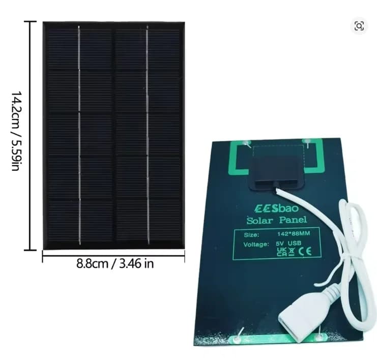 5V 5-35W panneau solaire Portable chargeur USB pour téléphone batterie externe Camping en plein air 