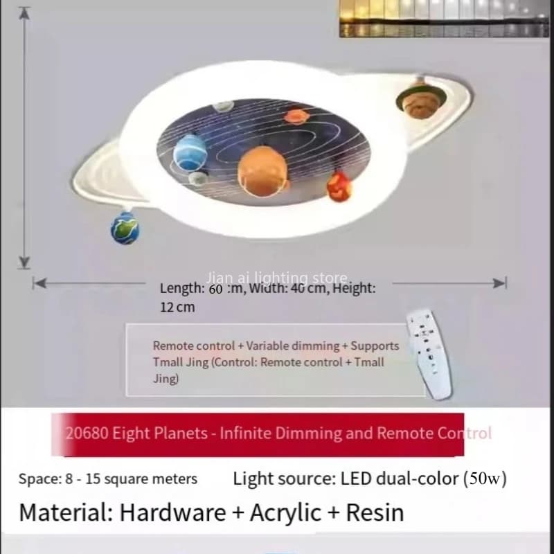 Lampe LED pour chambre d'enfant, plafonnier moderne et Simple pour chambre de princesse de fille, tr