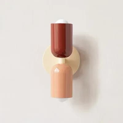 Lampe murale colorée pour chevet, style nordique, pour salon, couloir, chambre d'enfant, lampe de dé