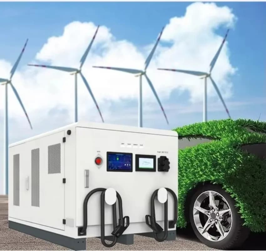 Système de stockage d'énergie solaire OCPP AC DC pour bornes de recharge de véhicules électriques – 