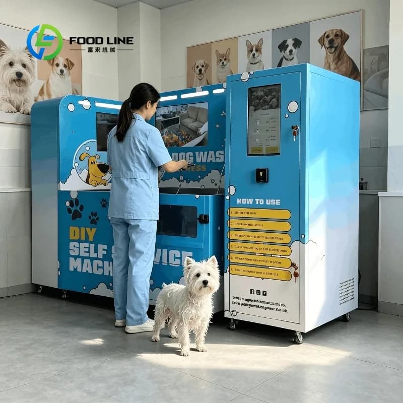 Station de lavage pour chiens à monnayeur à vendre – Machine de bain automatique en libre-service, u