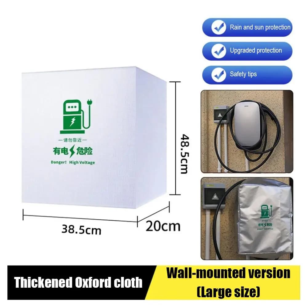 Boîtier de protection pour borne de recharge de véhicule électrique, mural, sur pied, résistant à la