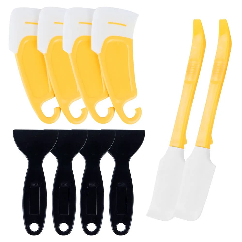 Accessoires d'imprimante en résine 3D: 10 spatules en Silicone et grattoir en plastique pour le nett