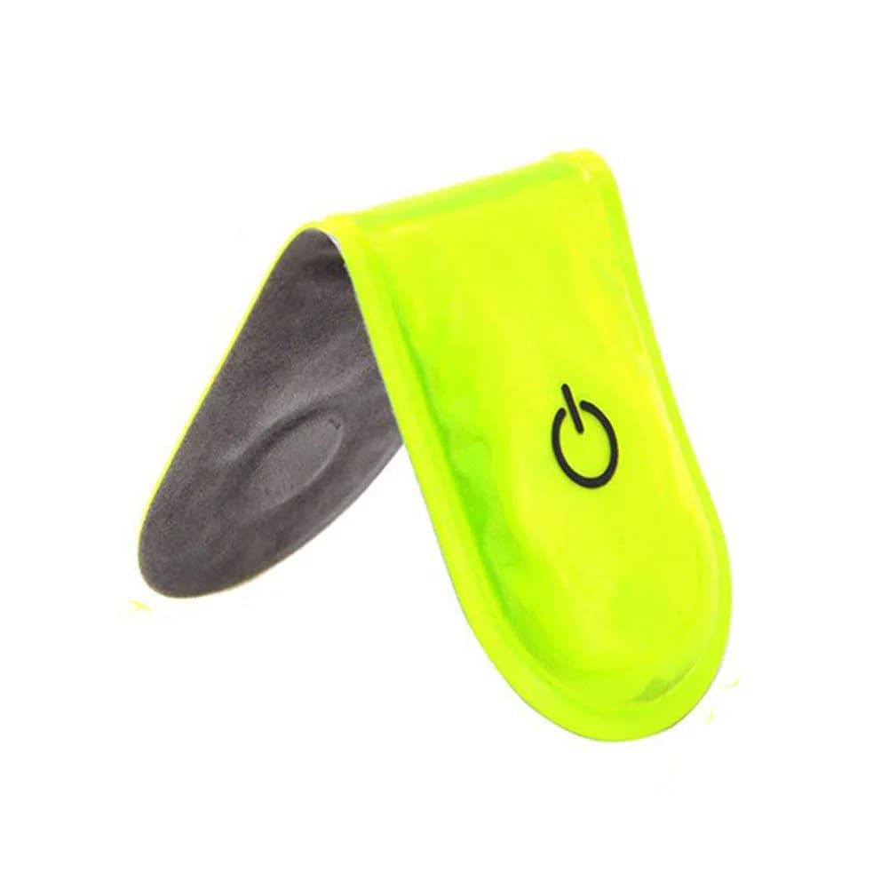 Clignotant nuit course lumière Jogging LED alarme avertissement pince aimant lumière vélo revers lam