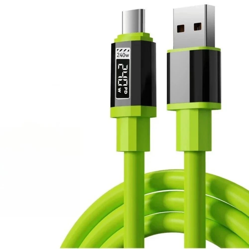 Câble USB C vers C de charge super rapide 240W pour MacBook Samsung Xiaomi Huawei iPhone 15 16 Charg