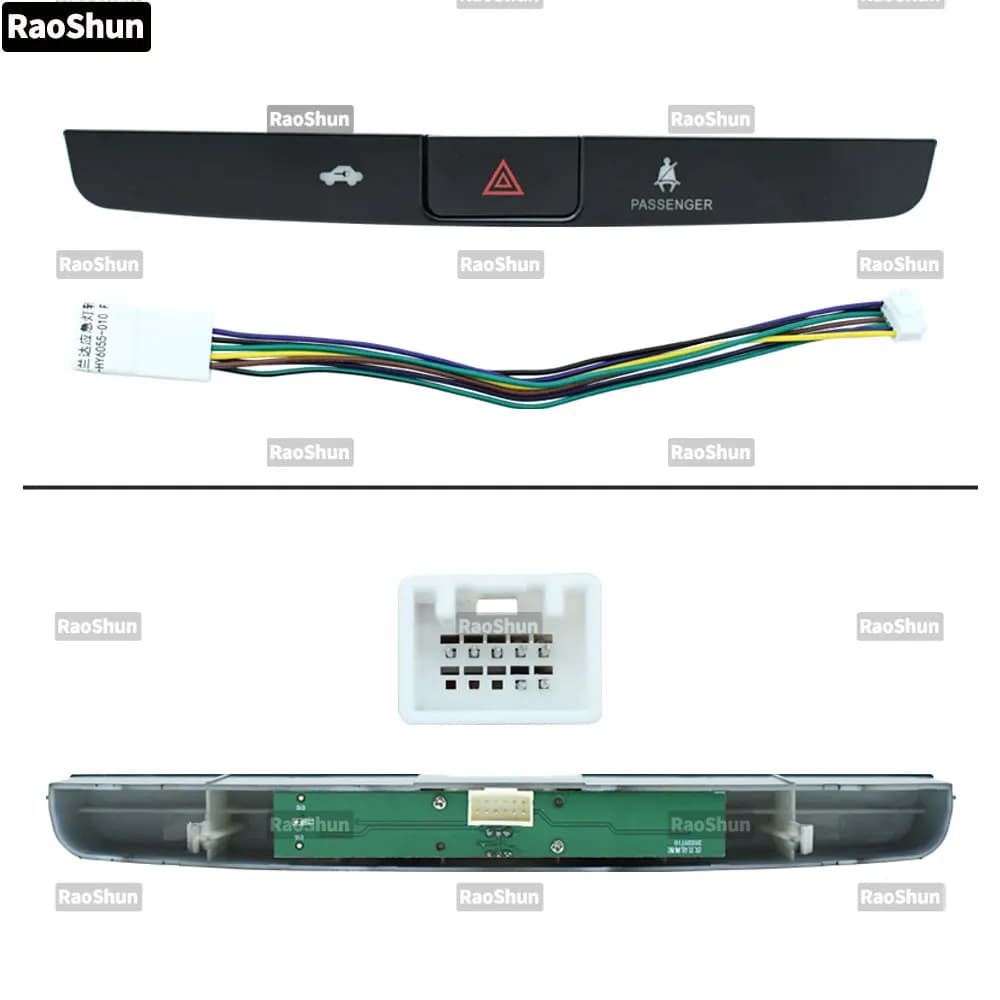 Panneau lumineux de danger, 4 boutons de lumière de flèche, pour Toyota Highlander 2 XU40 Kluger 200