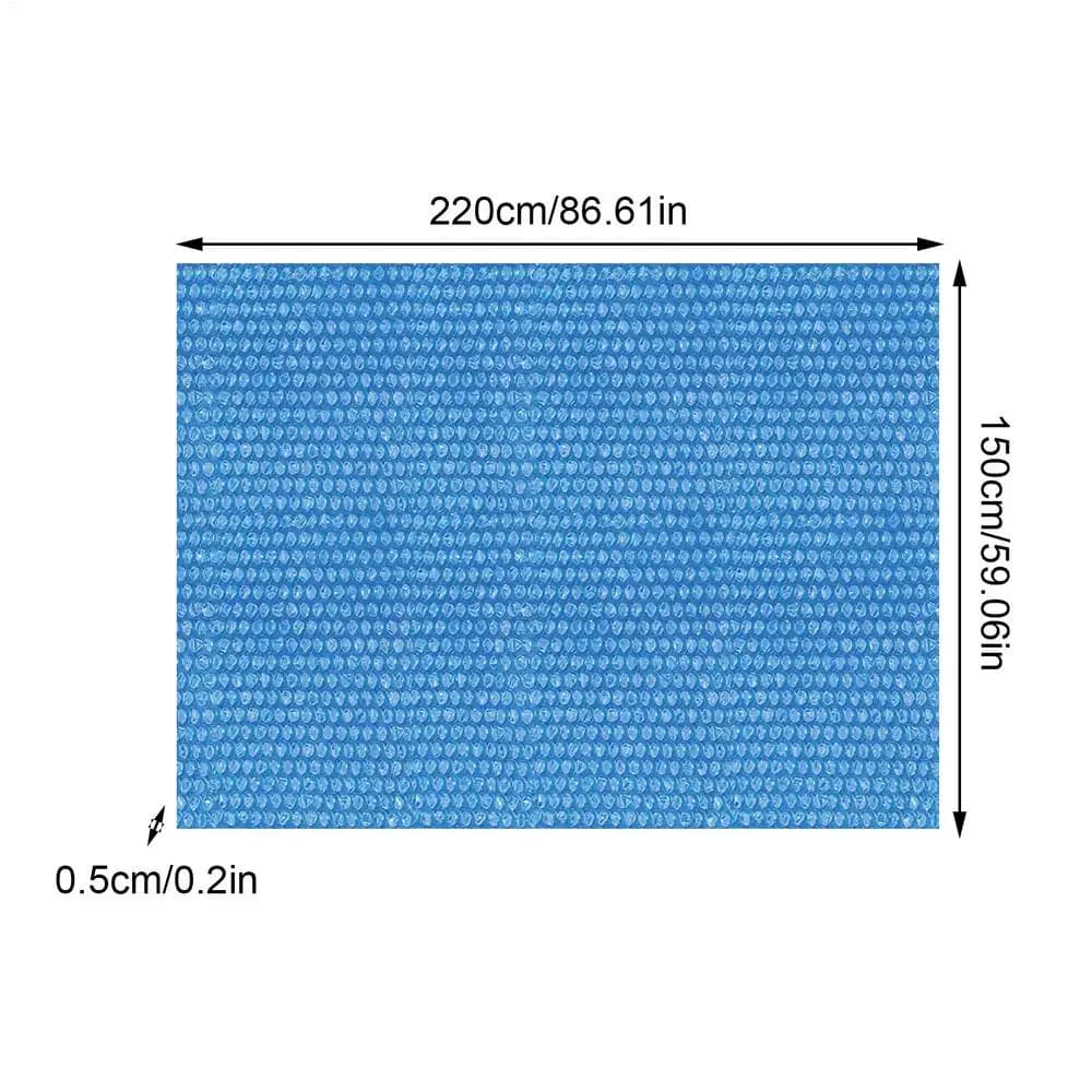 Couverture solaire à bulles pour piscine, 3 tailles, couverture solaire pour piscine, couverture the