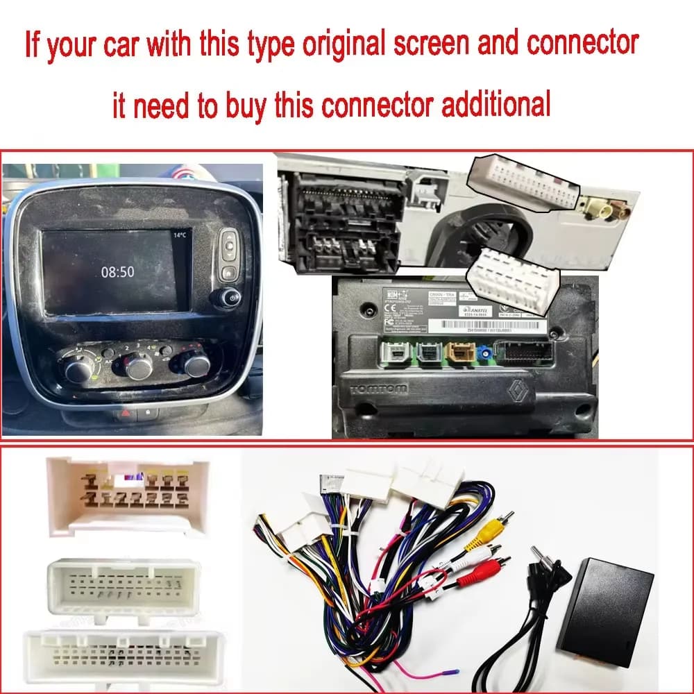 Autoradio Android pour Renault Trafic 3 2014 - 2021 pour Opel Vivaro B, lecteur DVD voiture, Carplay