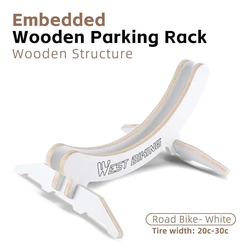 Support de stationnement pour vélo WEST BIKING, support en bois réglable pour vélos de route, GRAVEL