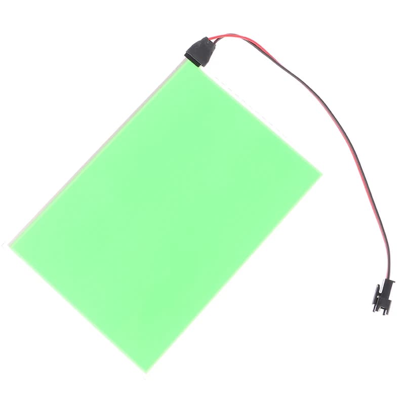 Rétro-éclairage LED électroluminescent avec onduleur DC 12V, panneau lumineux, 15x13.5cm