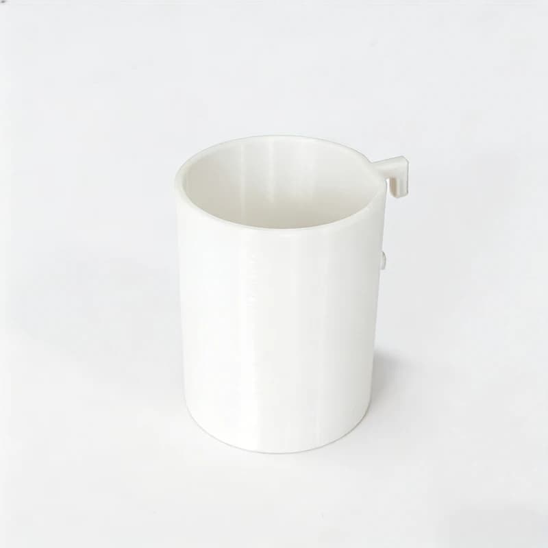 Boîte de rangement circulaire en plastique, 1 pièce, panneau perforé mural, seau cylindrique, boîte 