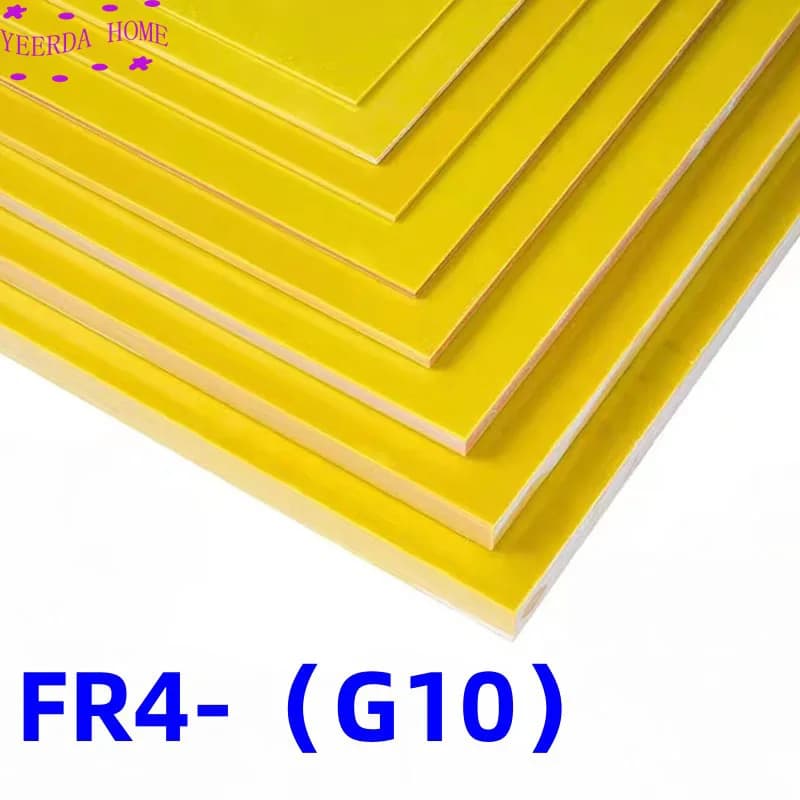 Plaque époxy jaune 3240 toutes tailles, panneau en résine époxy G10, feuille de fibre de verre, plaq