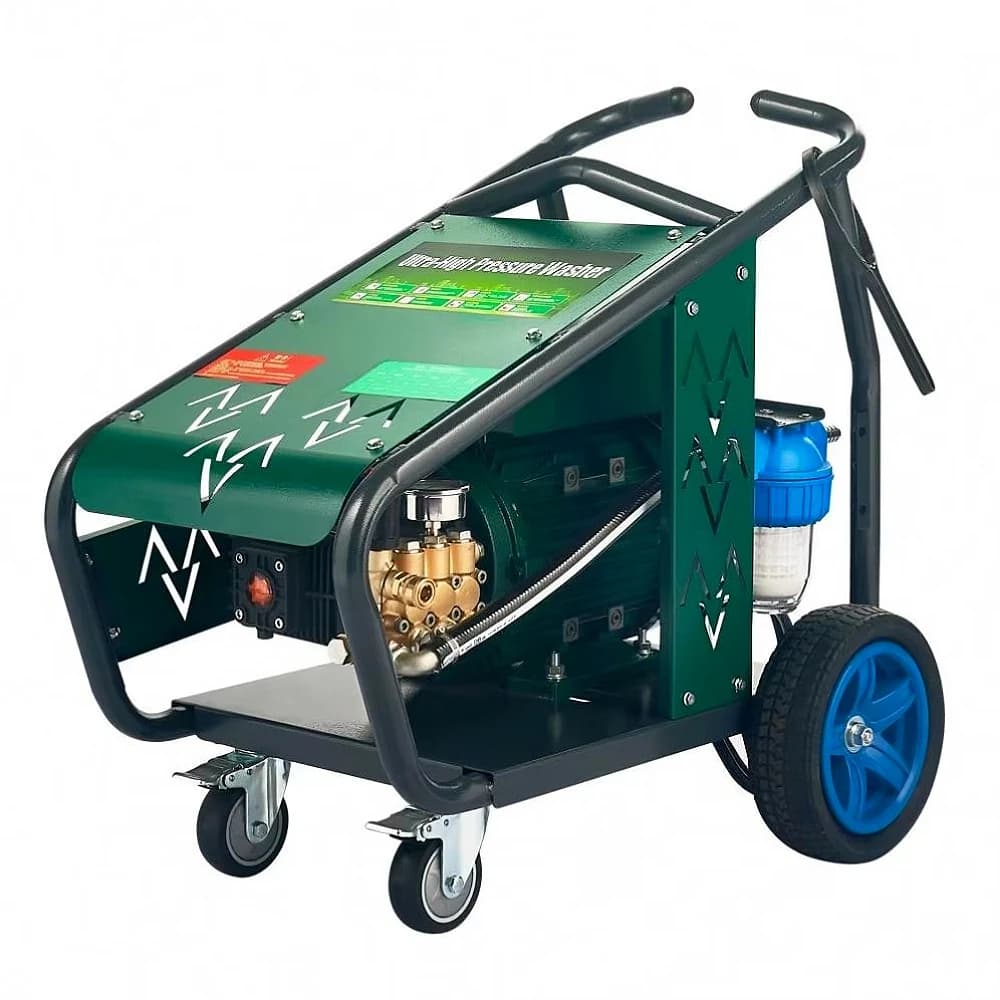 Ensemble d'équipement de lavage électrique 10KW, nettoyeur de surface à jet, machine de lavage haute