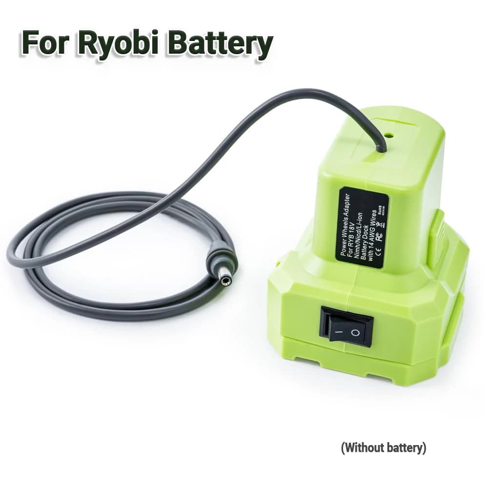 Adaptateur de batterie Starlink Mini pour batteries Ryobi, chargeur de câble, convertisseur d'adapta